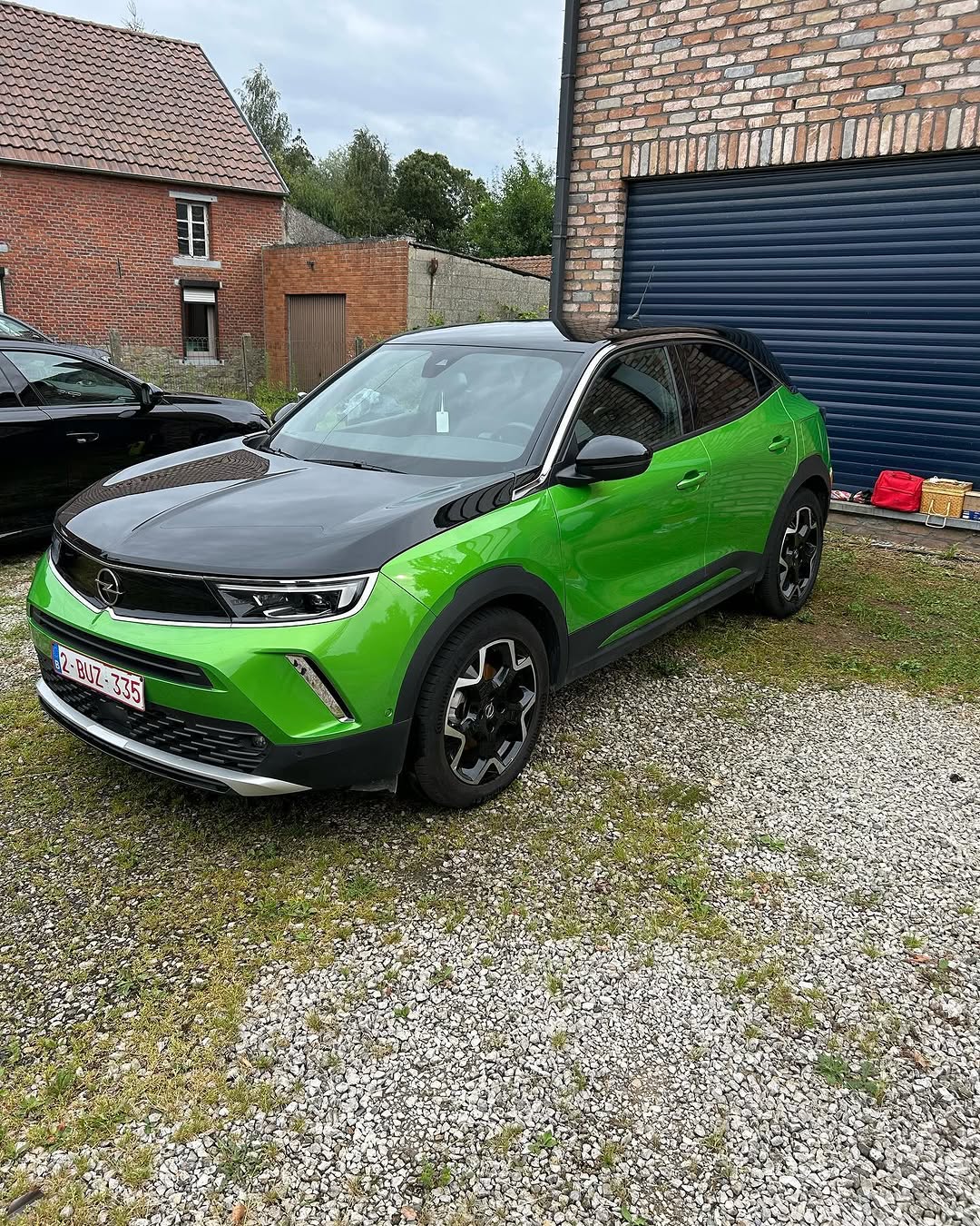 Detailing Opel Mokka vert vue avant Belgique